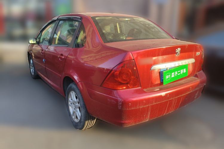 Used Peugeot 307 2007 Revised Version 1.6L Manual Comfort Edition Rear Left 45 Deg