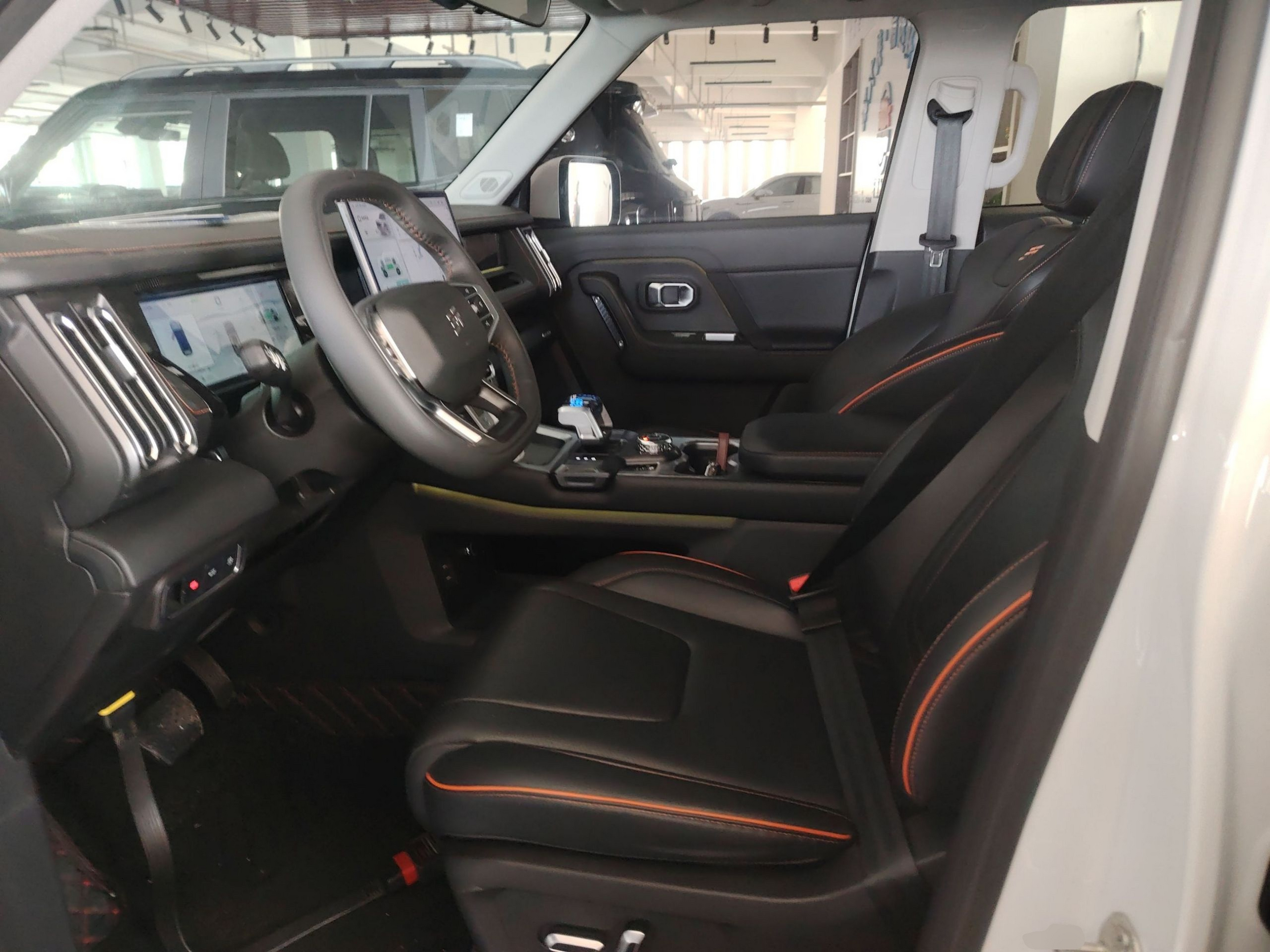 Avant de la voiture