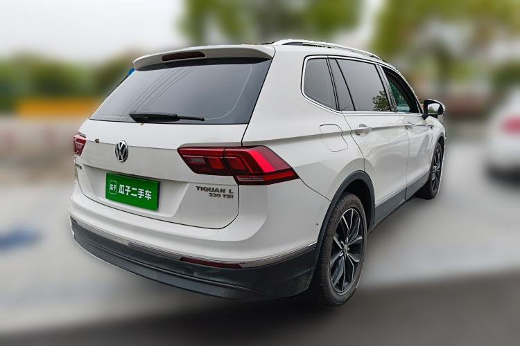 Used Volkswagen Tiguan L 2019 Revised 330TSI Automatic Two-Wheel Drive Smart & Luxury Edition China VI Standard Rear Right 45 Deg