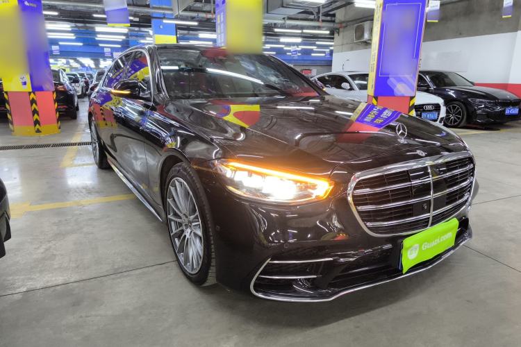 Used Mercedes-Benz S-Class 2022 Refresh S 450 L 4MATIC Front Right 45 Deg