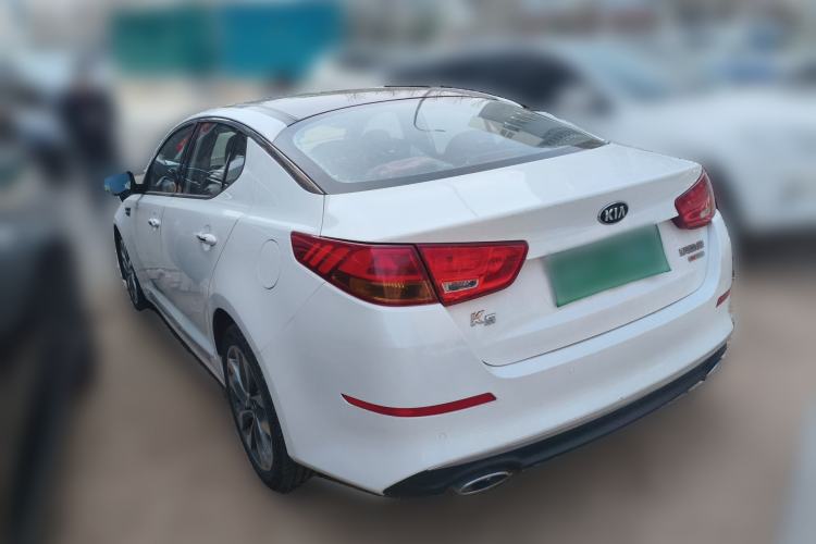Used Kia K5 2014 2.0L Automatic LUXURY Rear Left 45 Deg
