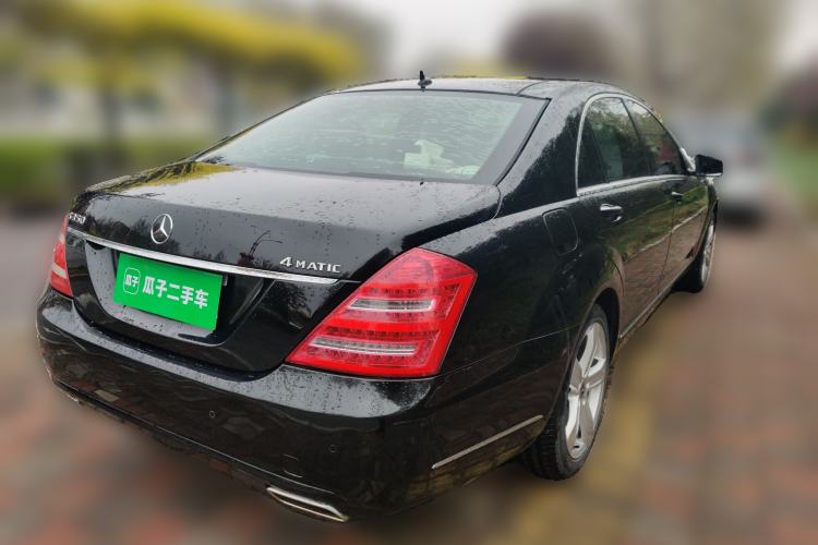 Used Mercedes-Benz S-Class 2010 S 300 L Business Model Rear Right 45 Deg