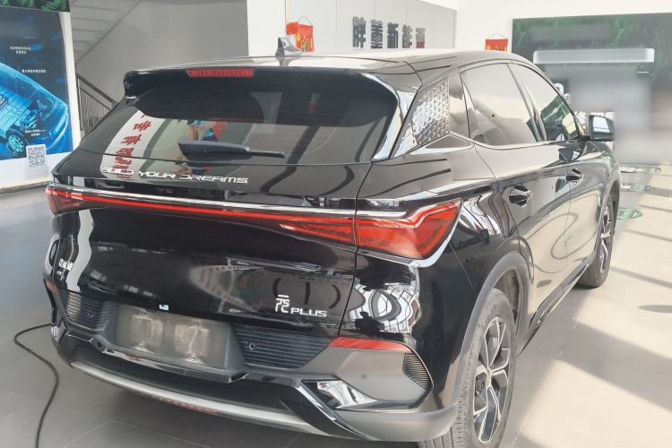 Used BYD Yuan PLUS 2024 Honor Edition 510KM Leading Model Rear Right 45 Deg