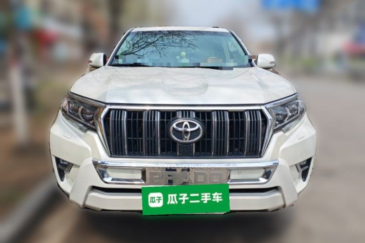 Used Toyota Prado 2018 3.5L Automatic TX-L with Rear-Mounted Spare Tire Front