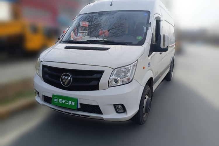 Used Foton Toano 2022 2.5T Manual Jixiang Van Extended Wheelbase Mid-Roof Design Rear Dual Tires 3-Seater D25TCIF1