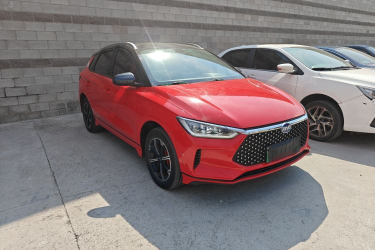 Used BYD e2 2021 Deluxe Model Front Right 45 Deg