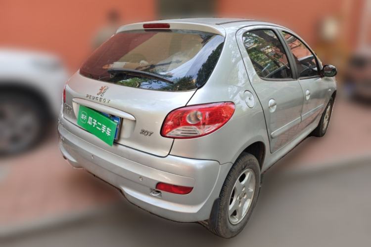 Used Peugeot 207 2011 Hatchback 1.4L Manual Yule Edition Rear Right 45 Deg