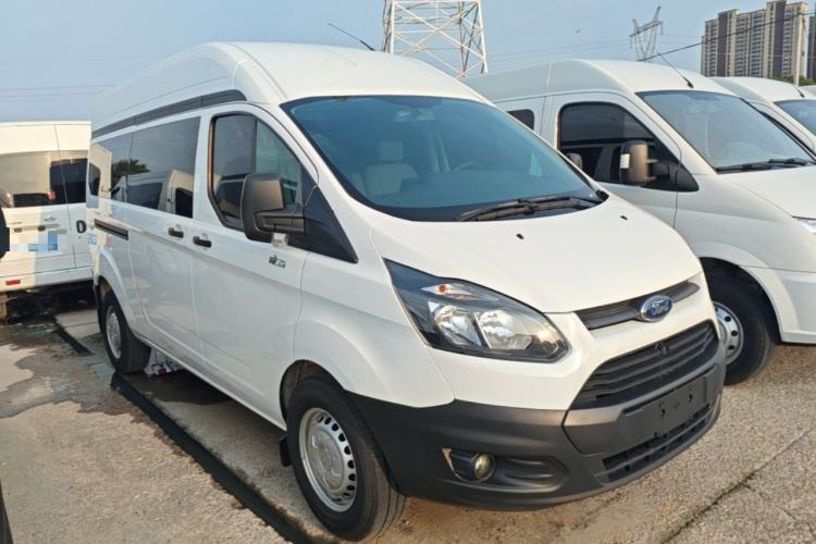 Used Ford Transit 2019 2.0T Diesel Multi-Purpose Commercial Vehicle Mid-Drive Mid-Roof 6-Seater China VI Standard