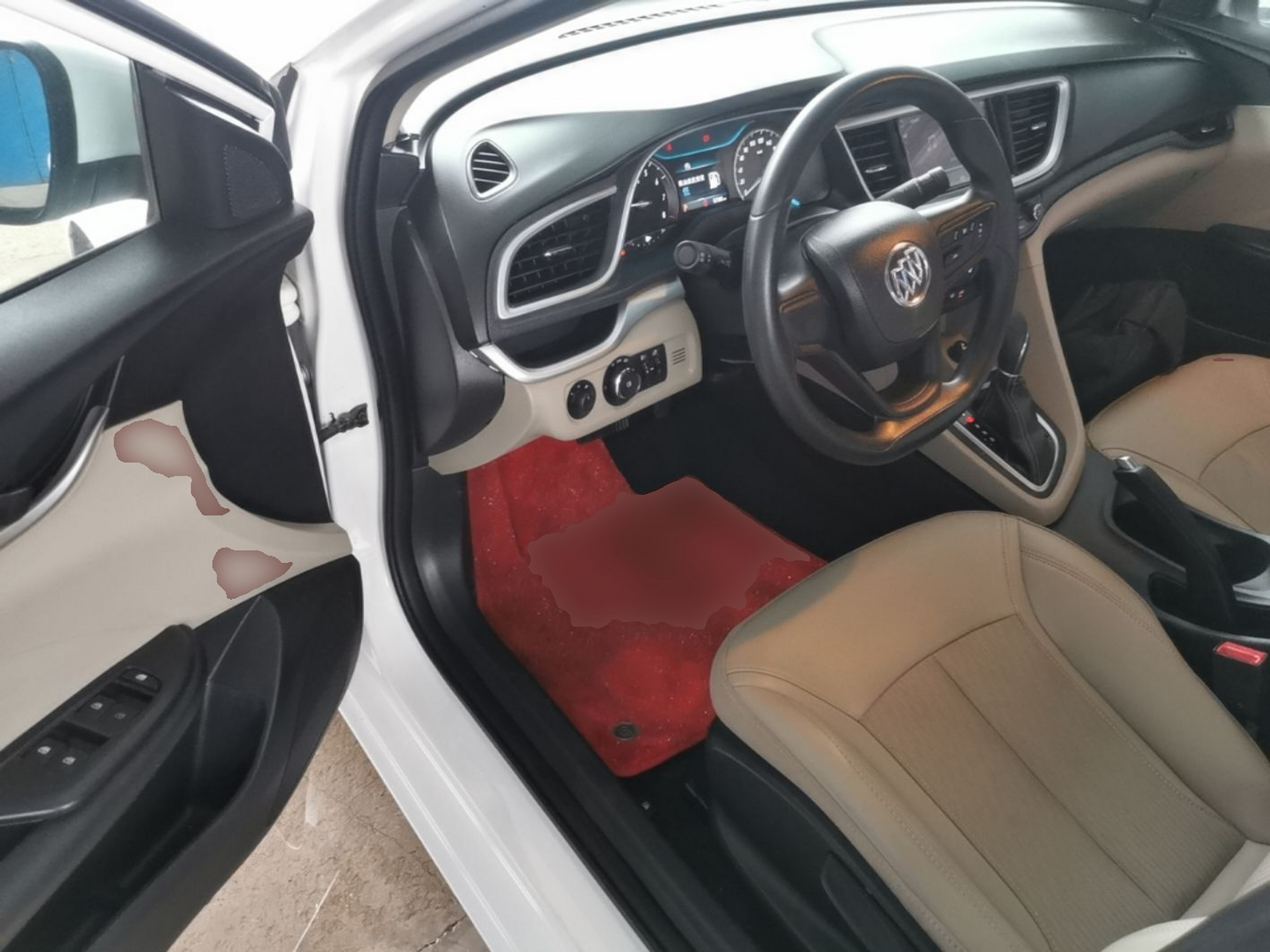 Avant de la voiture