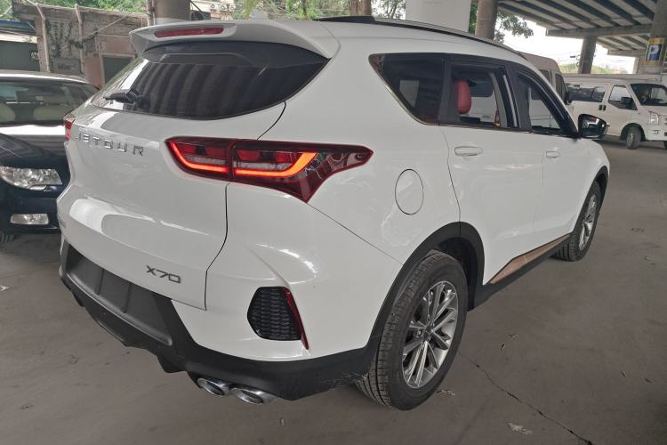 Used JETOUR X70 2025 1.5T DCT Beyond PRO 7-Seater Rear Right 45 Deg