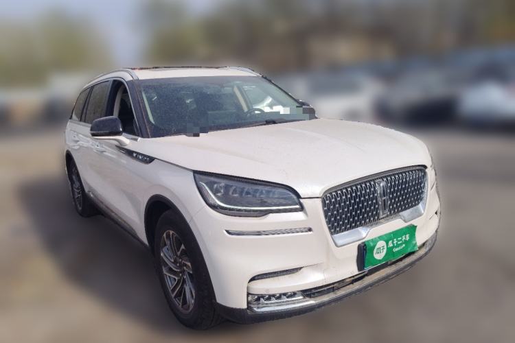 Used Lincoln Aviator 2022 3.0T V6 Two-Wheel Drive Zunyue Edition Front Right 45 Deg
