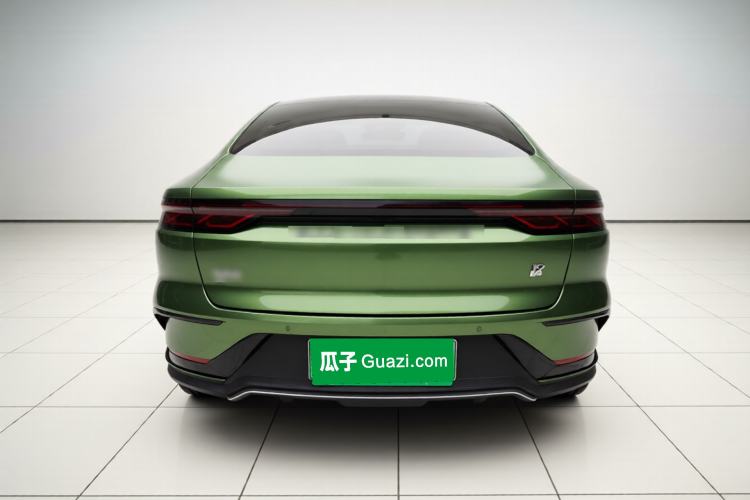 Used BYD Han 2022 EV Genesis Edition 715KM Front-Wheel-Drive Prestige Model Exterior 4