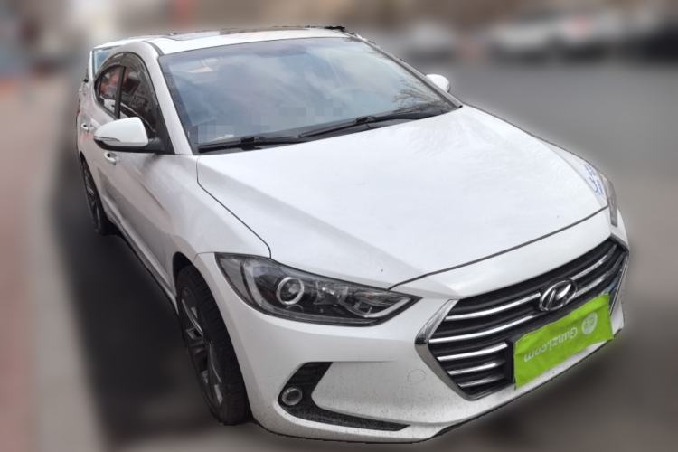 Used Hyundai Elantra (6th Generation / Lingdong) 2016 1.6L Automatic ZhiXuan – Elite Version Front Right 45 Deg