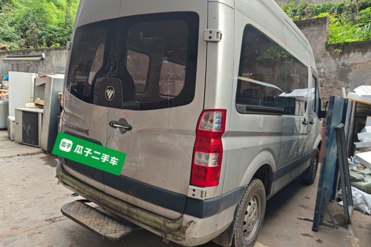 Used Foton Toano 2020 2.0T Multi-Function Short Wheelbase Mid-Roof 5/6-Seater China VI Emission Standard 4F20TC3 Rear Right 45 Deg