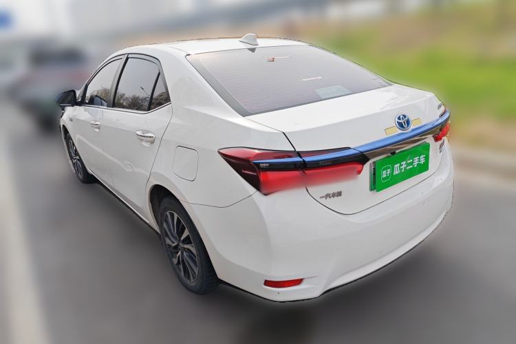 Used Toyota Corolla Hybrid E+ 2019 1.8L E-CVT Leading Edition Rear Left 45 Deg