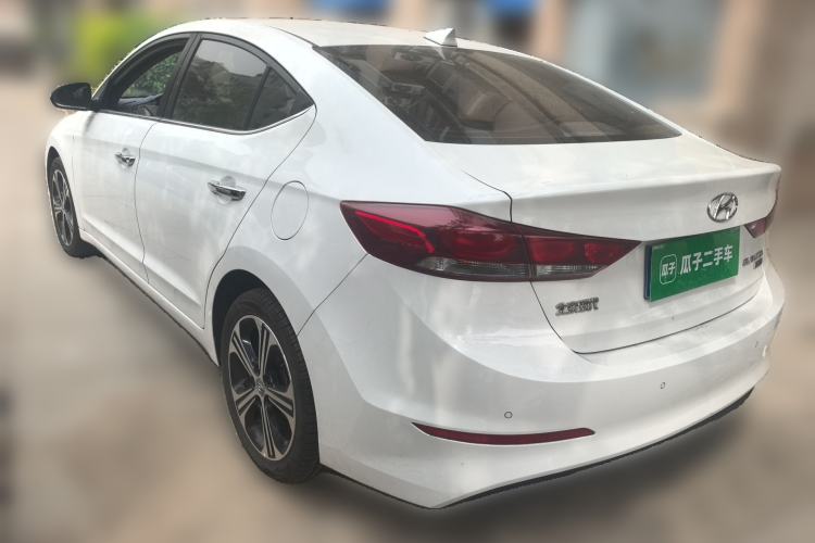 Used Hyundai Elantra (6th Generation / Lingdong) 2018 1.4T Dual-Clutch Xuan Dong · Dynamic Edition Rear Left 45 Deg