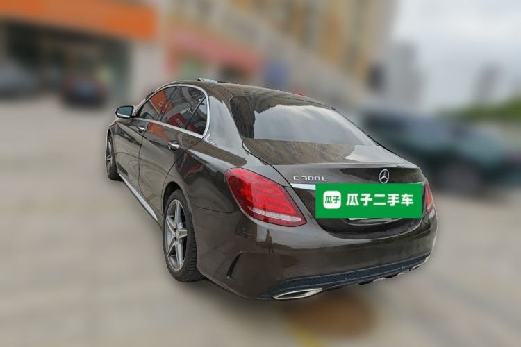 Used Mercedes-Benz C-Class 2015 C 300 L Sport Edition Rear Left 45 Deg