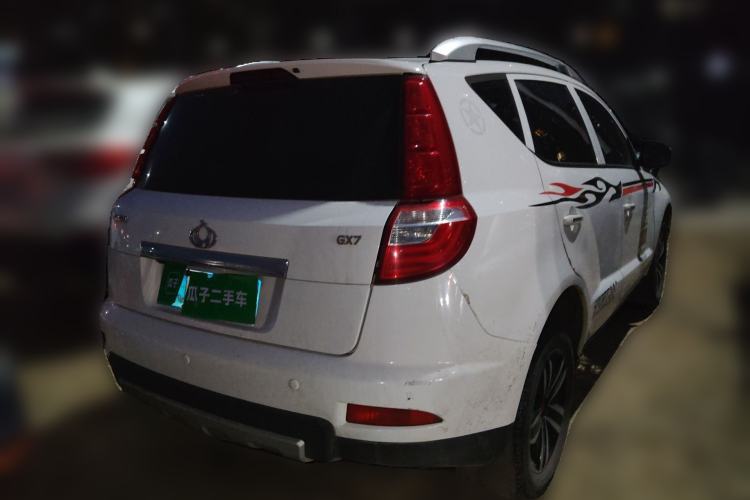 Used Geely Auto GX7 2015 Classic Edition 1.8L Manual Elite Model China V Standard Rear Right 45 Deg