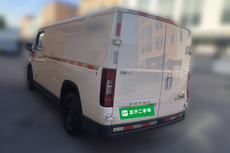 Used Foton Scenic i7 2025 Professional Logistics Short-Wheelbase Front-Wheel Drive Aiyike 41.86 kWh Zhiyuan Edition Flat Roof Single Tire 2 Seats
