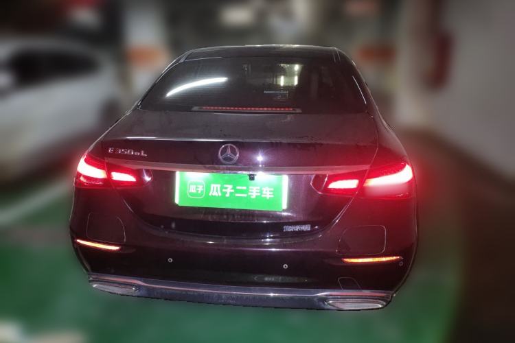 Used Mercedes-Benz E-Class New Energy 2021 E 350 e L Plug-in Hybrid Sedan Rear