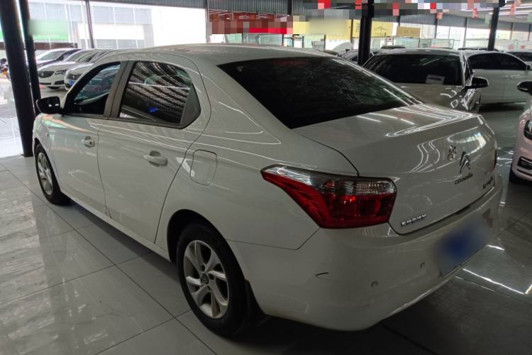 Used Citroen Elysee 2016 1.6L Automatic Fashion Model Rear Left 45 Deg