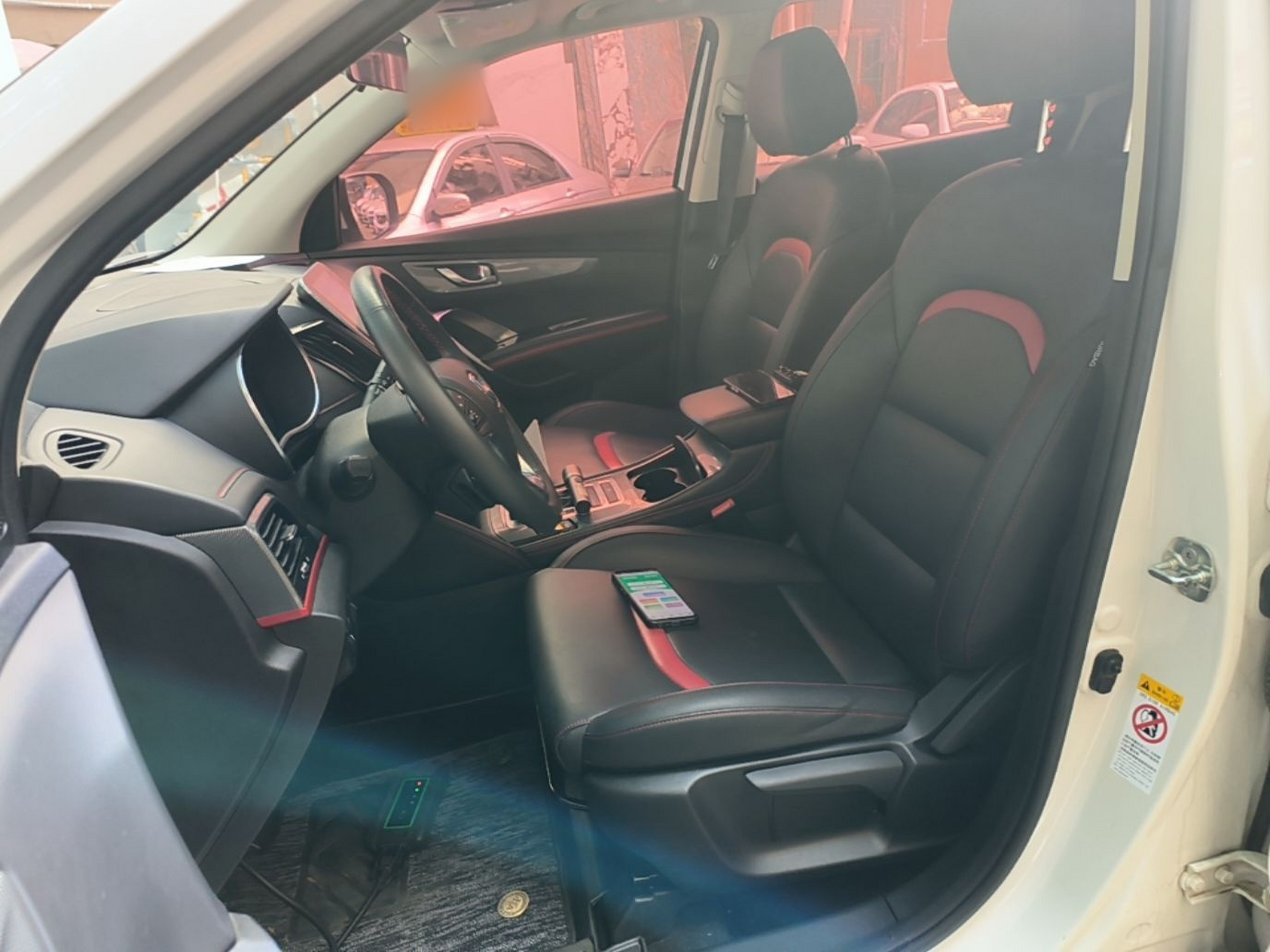 Interior delantero