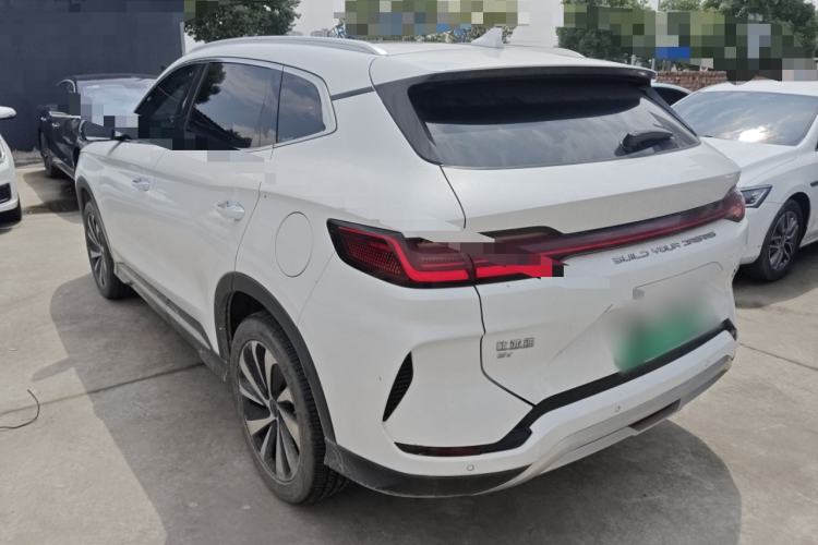 Used BYD Song PLUS New Energy 2023 Champion Edition EV 520KM Luxury Model Rear Left 45 Deg