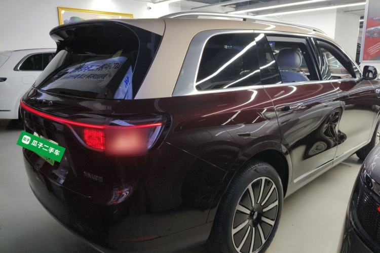 Used Hima AITO M9 2025 Pure Electric Ultra Version 100 kWh 6-Seater Model Rear Right 45 Deg