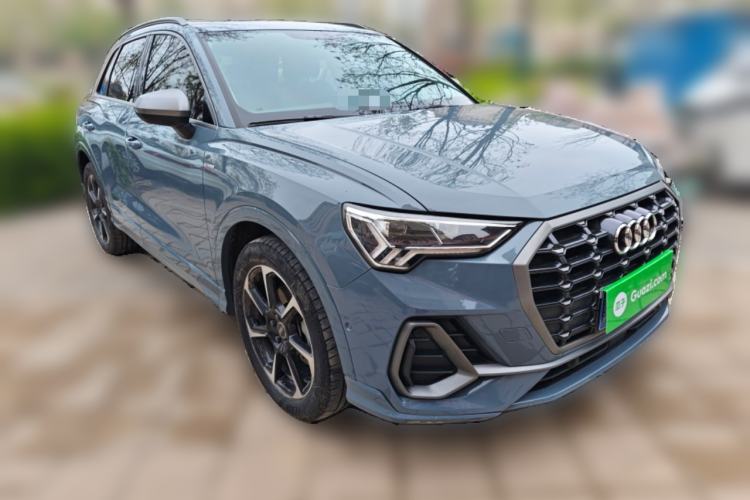 Used Audi Q3 2022 40 TFSI RS Package Performance Model Front Right 45 Deg