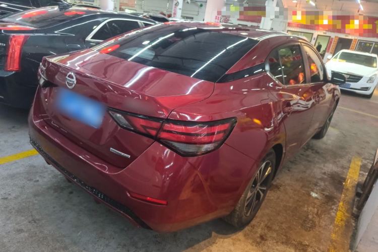 Used Nissan Sylphy 2020 1.6L XL CVT Enjoyment Edition Rear Right 45 Deg