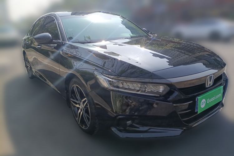 Used Honda Accord 2022 Xing·Hybrid 2.0L Phantom Night·Sharp Intelligence Edition Front Right 45 Deg