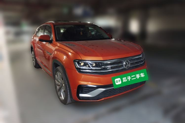 Used Volkswagen Teramont X 2019 530 V6 Four-Wheel Drive Prestige Flagship Edition Front Right 45 Deg