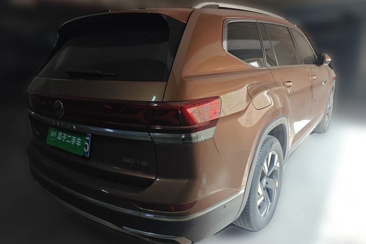 Used Volkswagen Teramont 2021 380TSI Four-Wheel Drive Prestige Luxury Edition Rear Right 45 Deg