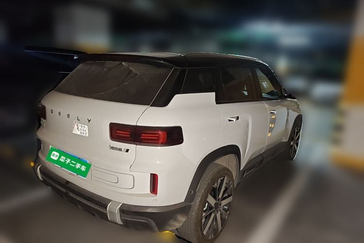 Used Geely Auto icon 2023 1.5TD Chocolate Luxe Edition Rear Right 45 Deg