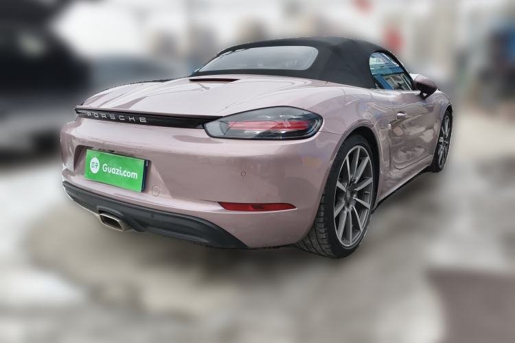 Used Porsche 718 2022 Boxster 2.0T Rear Right 45 Deg