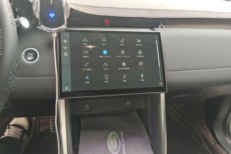 Used Land Rover Discovery Sport New Energy 2024 1.5T P300e Plug-in Hybrid Electric Version Audio And AC Panel