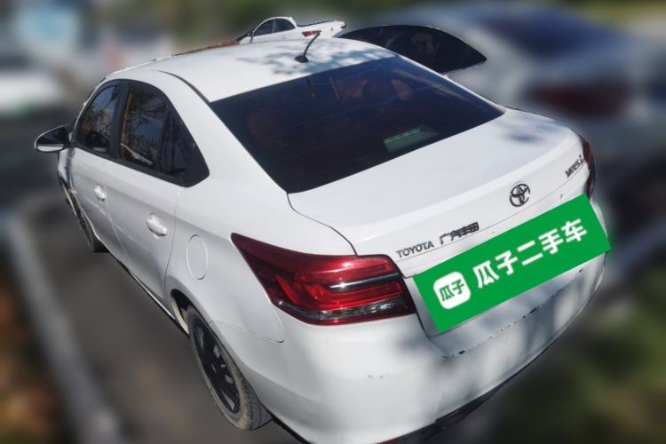 Used Toyota YARiS L Zhi Xiang 2017 1.5E CVT Dynamic Edition Rear Left 45 Deg