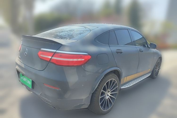 Used Mercedes-Benz GLC AMG 2017 AMG GLC 43 4MATIC Coupe SUV Rear Right 45 Deg