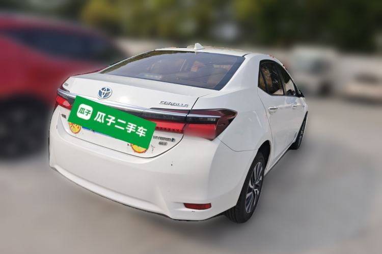 Used Toyota Corolla 2017 Revised Dual-Engine 1.8L E-CVT Elite Edition Rear Right 45 Deg