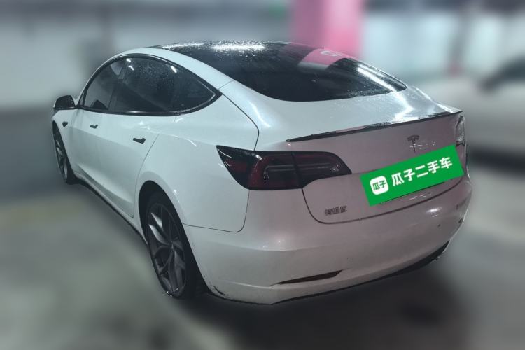 Used Tesla Model 3 2021 Revised Version II – Performance High-Performance All-Wheel-Drive Edition Rear Left 45 Deg