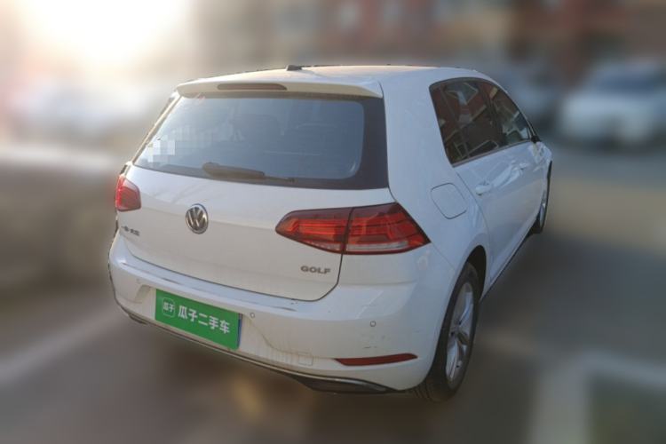 Used Volkswagen Golf 2019 1.6L Automatic Comfort Model China V Standard Rear Right 45 Deg