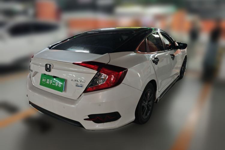 Used Honda Civic 2019 220TURBO CVT Dynamic Edition China VI Rear Right 45 Deg