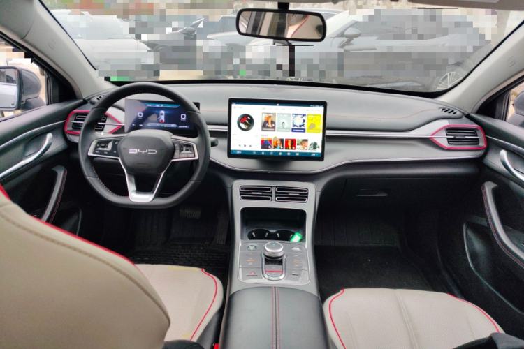 Used BYD Destroyer 05 2022 DM-i 120KM Prestige Model Center Console