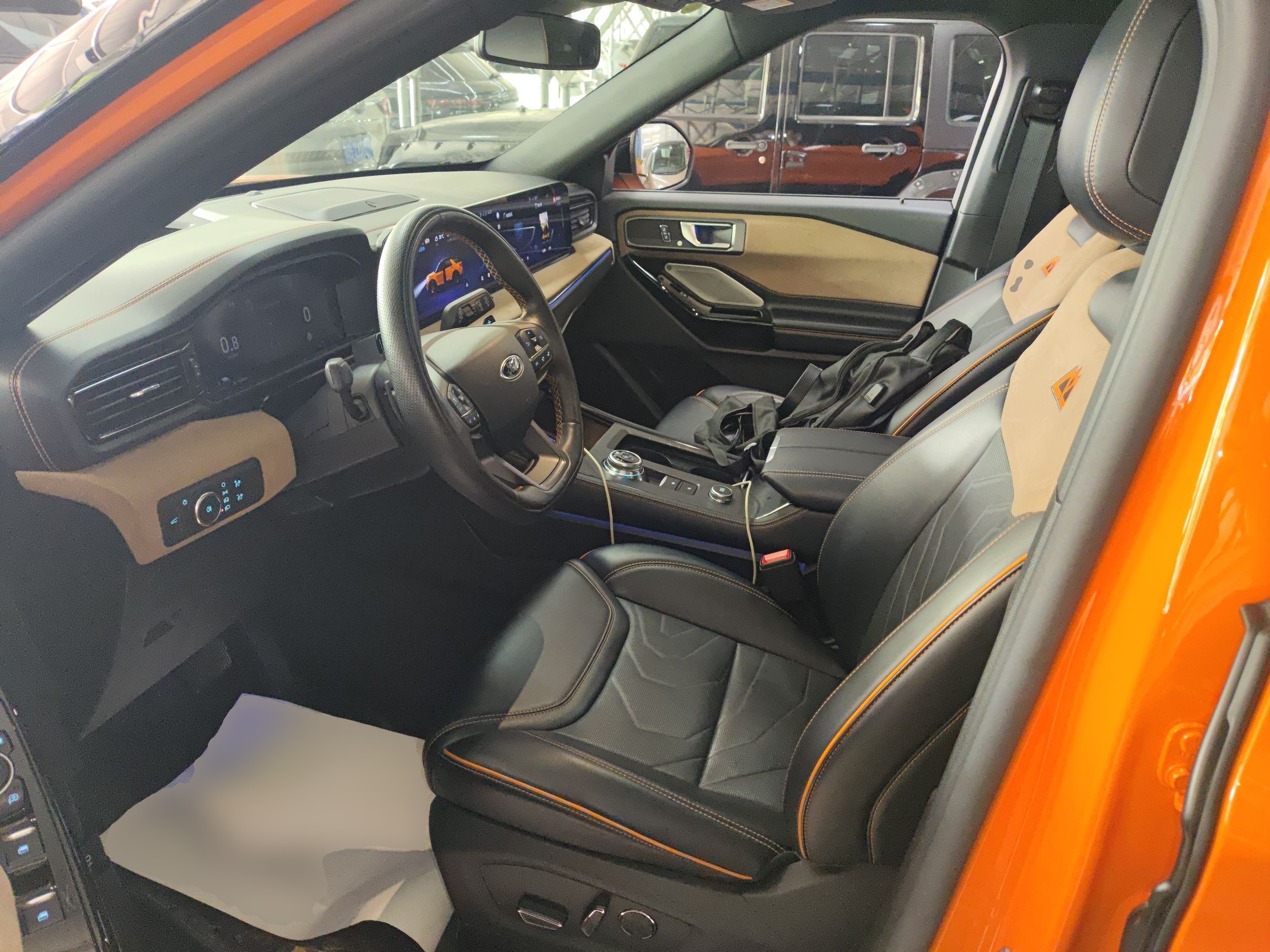 Avant de la voiture