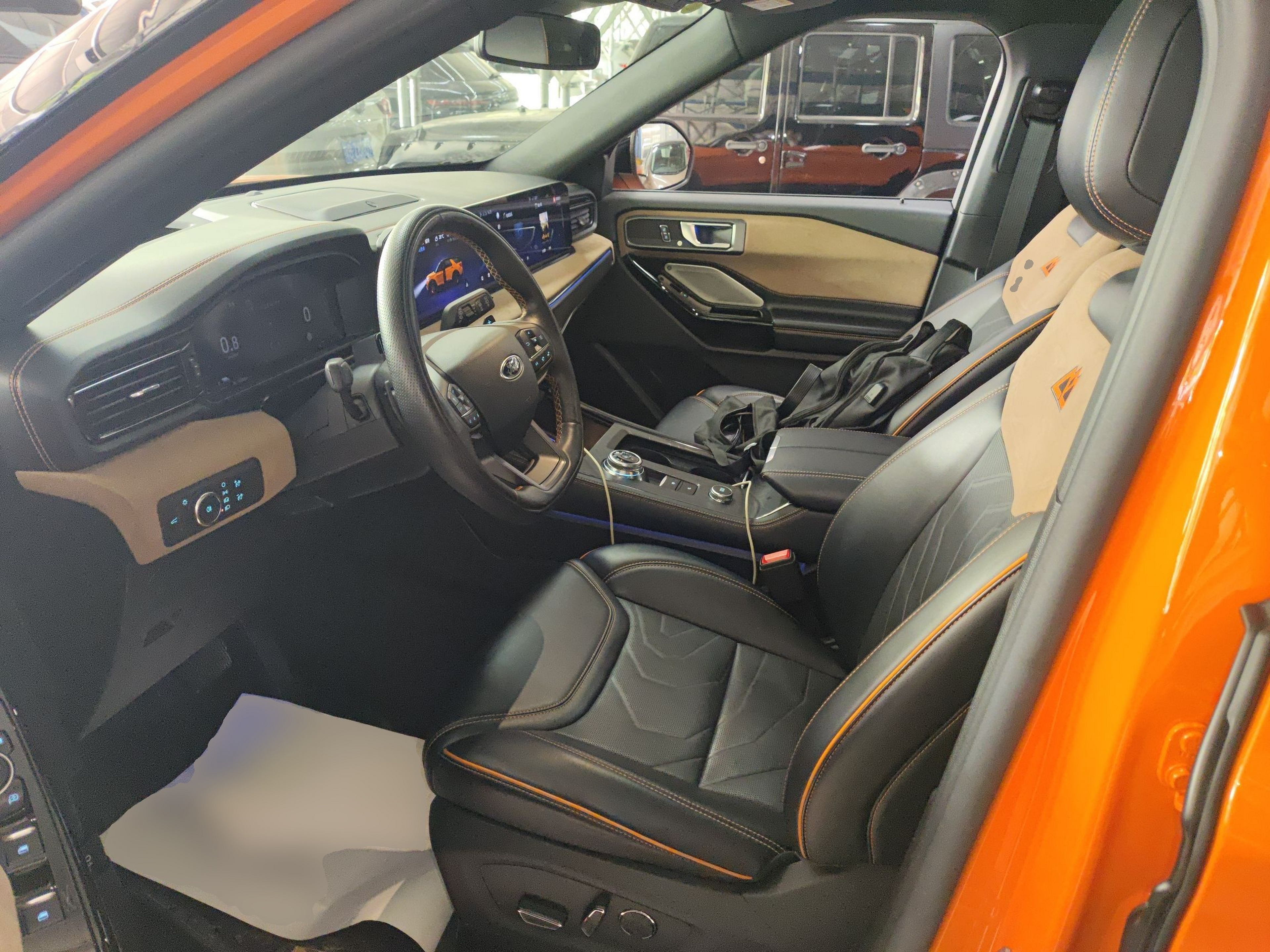 Avant de la voiture