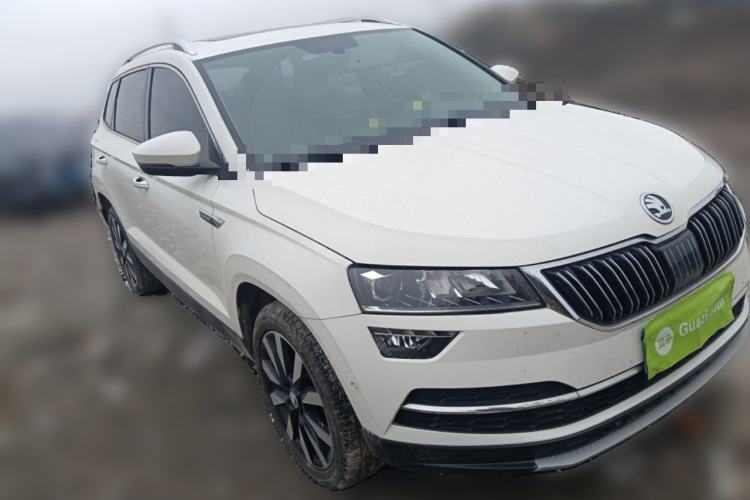 Used Skoda Karoq 2020 TSI280 Luxury Smart Edition China VI Standard Front Right 45 Deg
