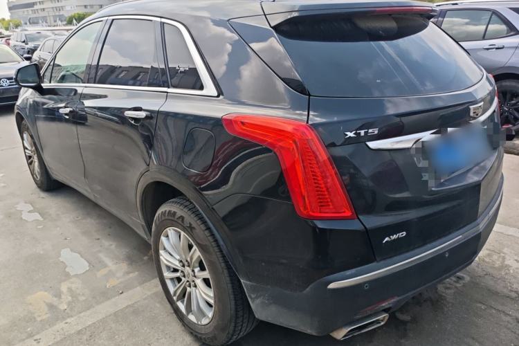 Used Cadillac XT5 2016 28T Four-Wheel Drive Tech Version Rear Left 45 Deg