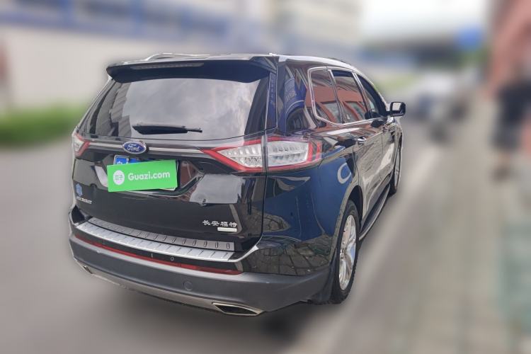Used Ford Edge 2018 EcoBoost 245 Two-Wheel-Drive Titanium 7-Seater China V Standard Rear Right 45 Deg