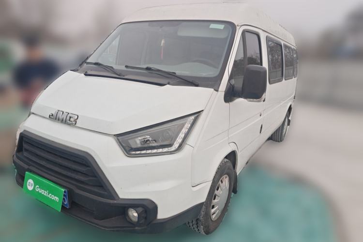 Used JMC Transit 2019 2.8T Commercial Version Long Wheelbase Mid-Roof 6-Seater Rear Single Tire China VI Emission Standard – JX493