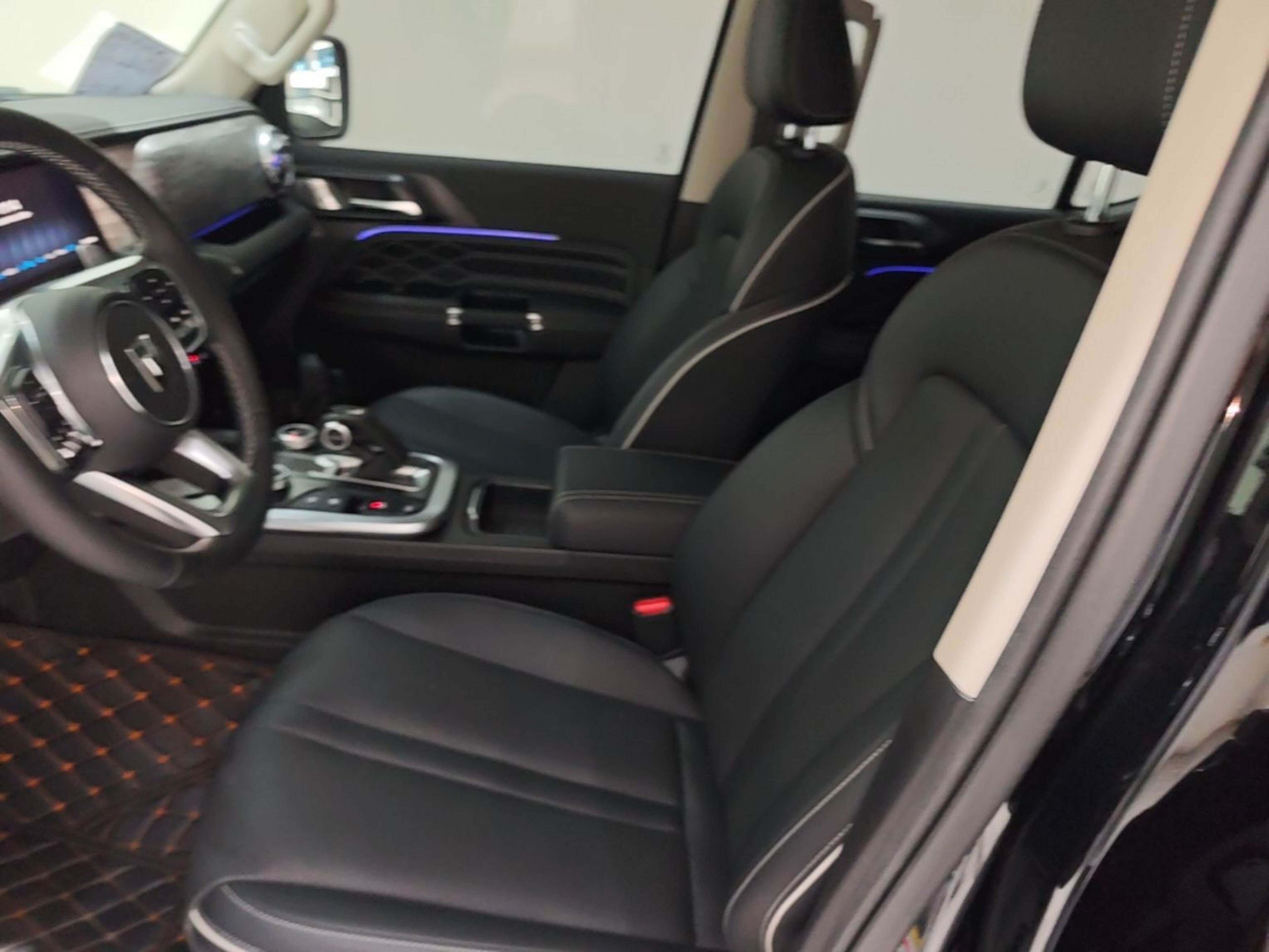 Avant de la voiture